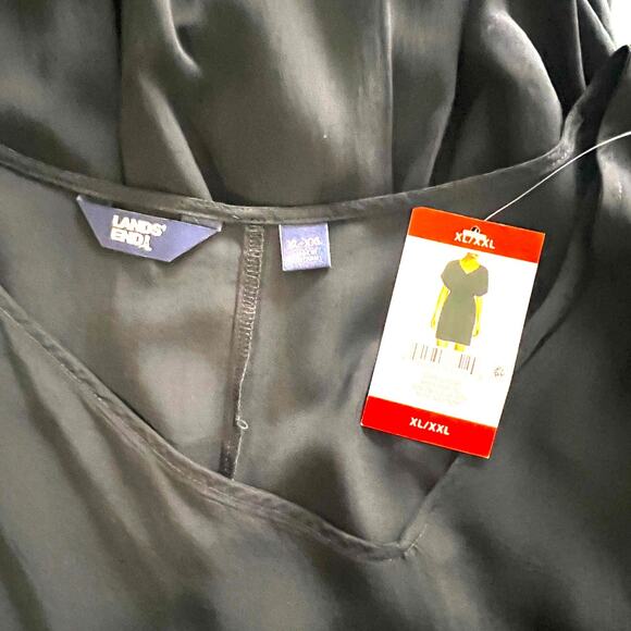 Lands' End Swim Cover-Up Women's XL/XXL Drawstring Waist Modal Viscose Light - Picture 2 of 3